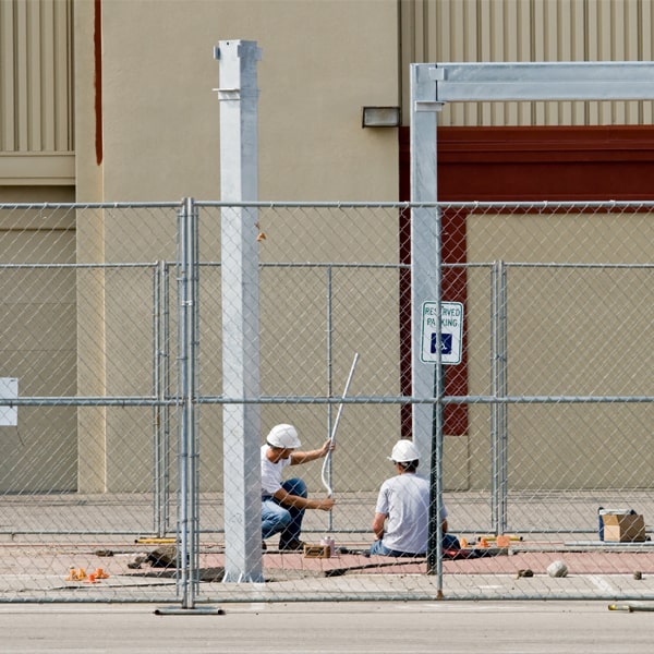 how long can i rent the temporary fence for my building site or event in New Port Richey East Florida
